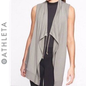 Athleta | Mindset Waterfall Modal Soft Drawstring‎ Vest